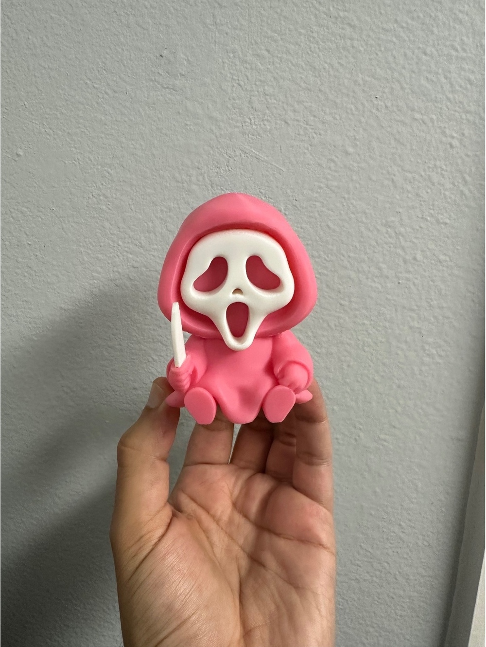 Ghostface figure PINK